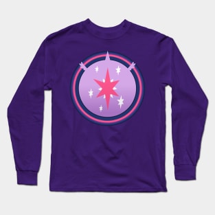 Subtle Brony - Twilight Sparkle Cutie Circle Long Sleeve T-Shirt